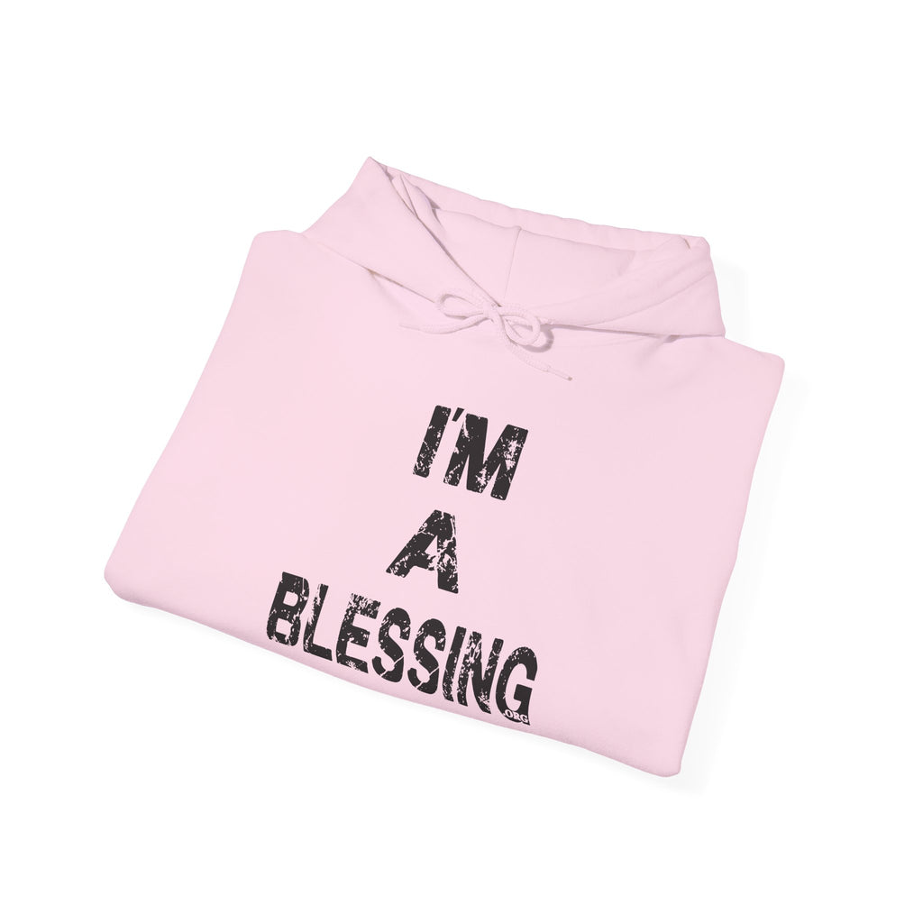 Unisex Heavy Blend™ Hooded Sweatshirt - "I'm A Blessing" Inspirational Hoodie