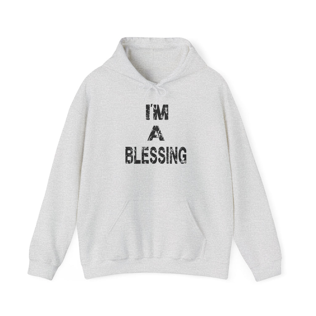 Unisex Heavy Blend™ Hooded Sweatshirt - "I'm A Blessing" Inspirational Hoodie