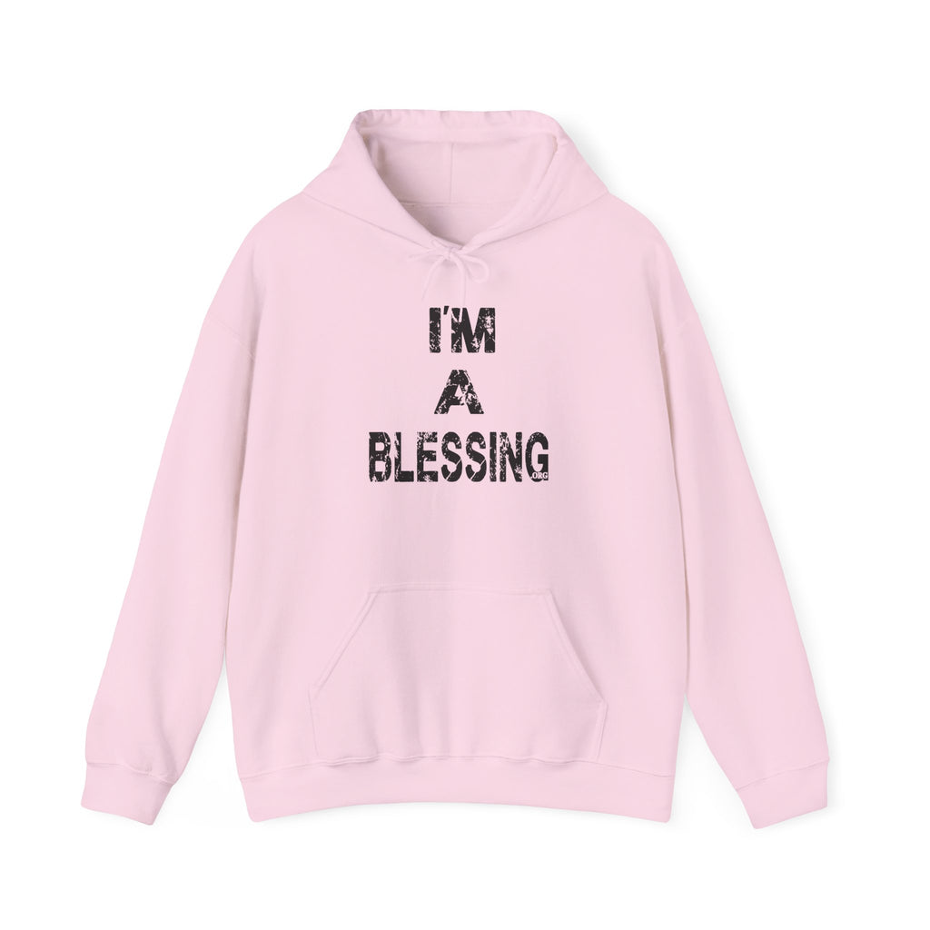 Unisex Heavy Blend™ Hooded Sweatshirt - "I'm A Blessing" Inspirational Hoodie
