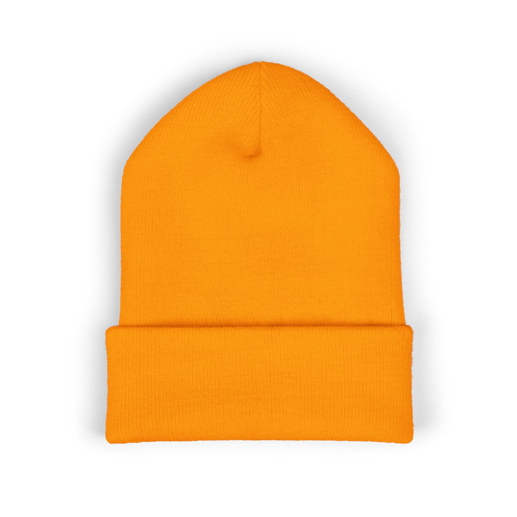 Embroidered Classic Cuffed Beanie - "I'm a Blessing" Black Text