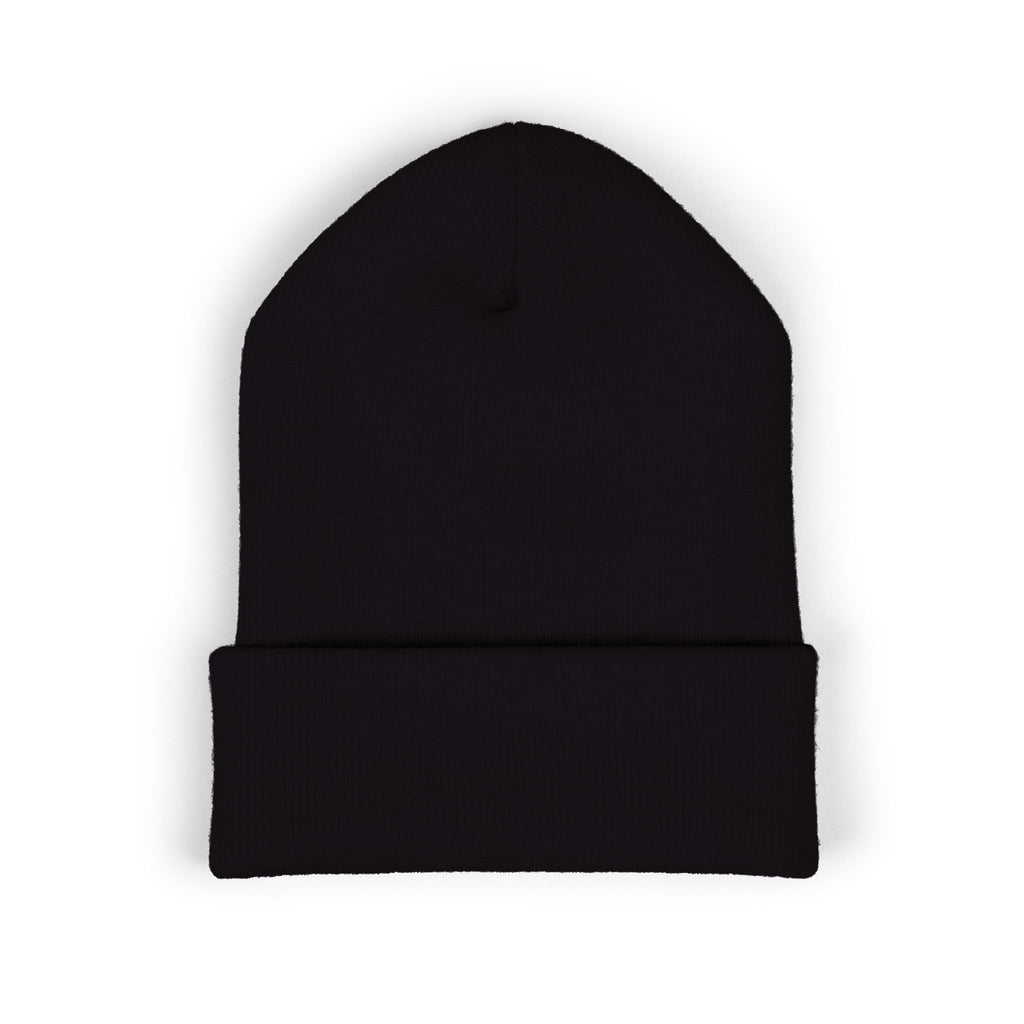 Copy of Embroidered Classic Cuffed Beanie - "I'm a Blessing" White Text