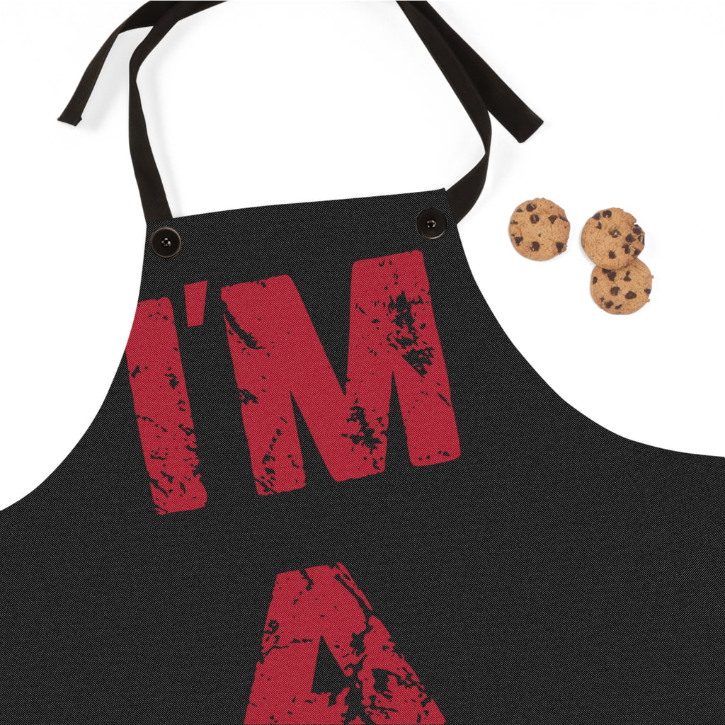I'm A Blessing Apron - Perfect Gift for Bakers and Chefs Black and Red