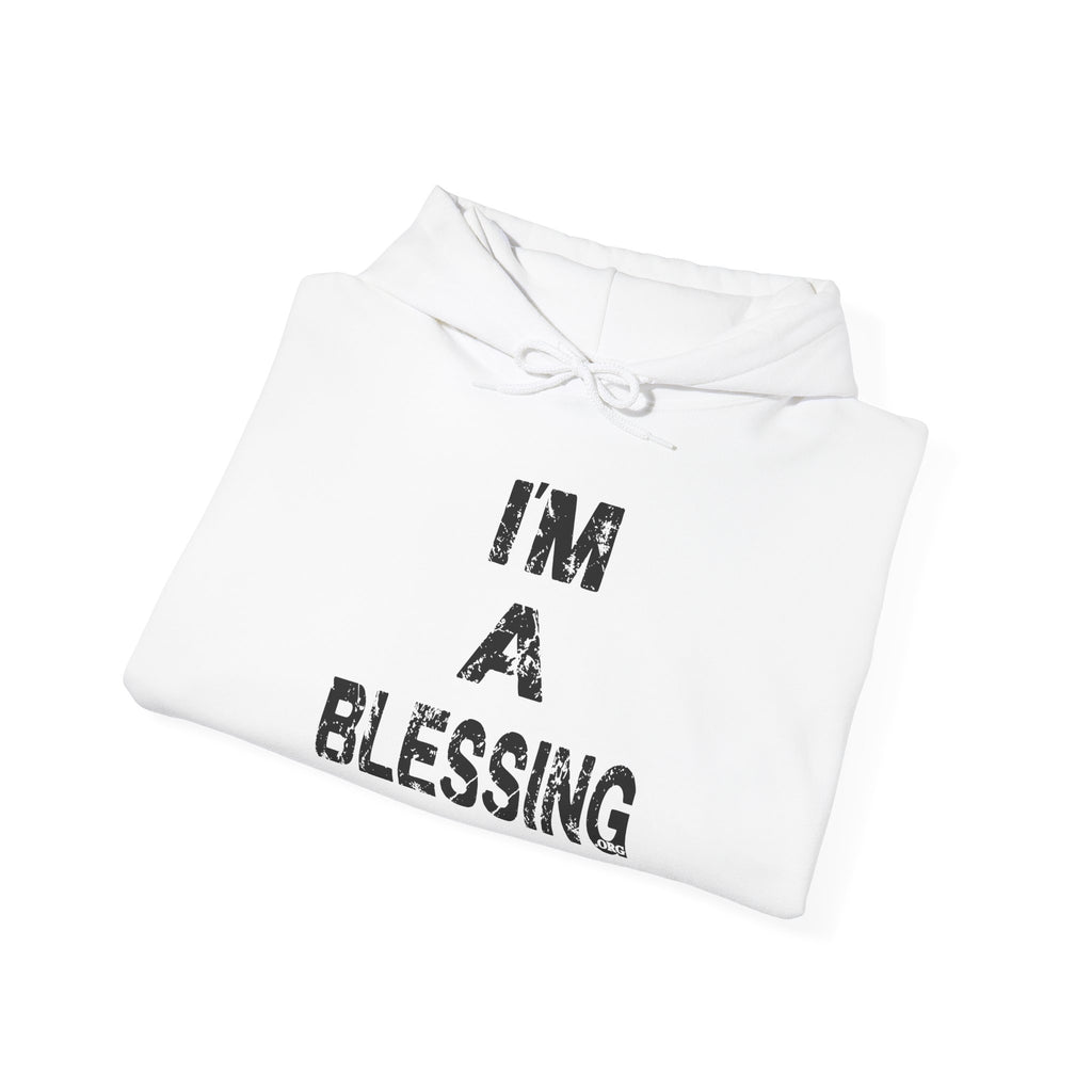 Unisex Heavy Blend™ Hooded Sweatshirt - "I'm A Blessing" Inspirational Hoodie