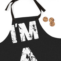 I'm A Blessing Apron - Perfect Gift for Bakers and Chefs Black and White