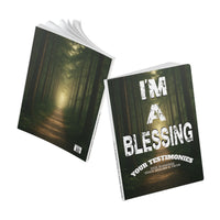 Inspirational Softcover Journal for Personal Growth, Self-Reflection Diary, Nature-Inspired Gift for Writers, Blessings Testimony [...]