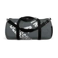Inspirational Duffel Bag - "I'm a Blessing" Grey