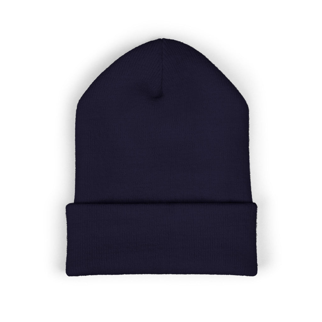 Copy of Embroidered Classic Cuffed Beanie - "I'm a Blessing" White Text