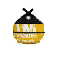 I’m A Blessing Backpack Yellow