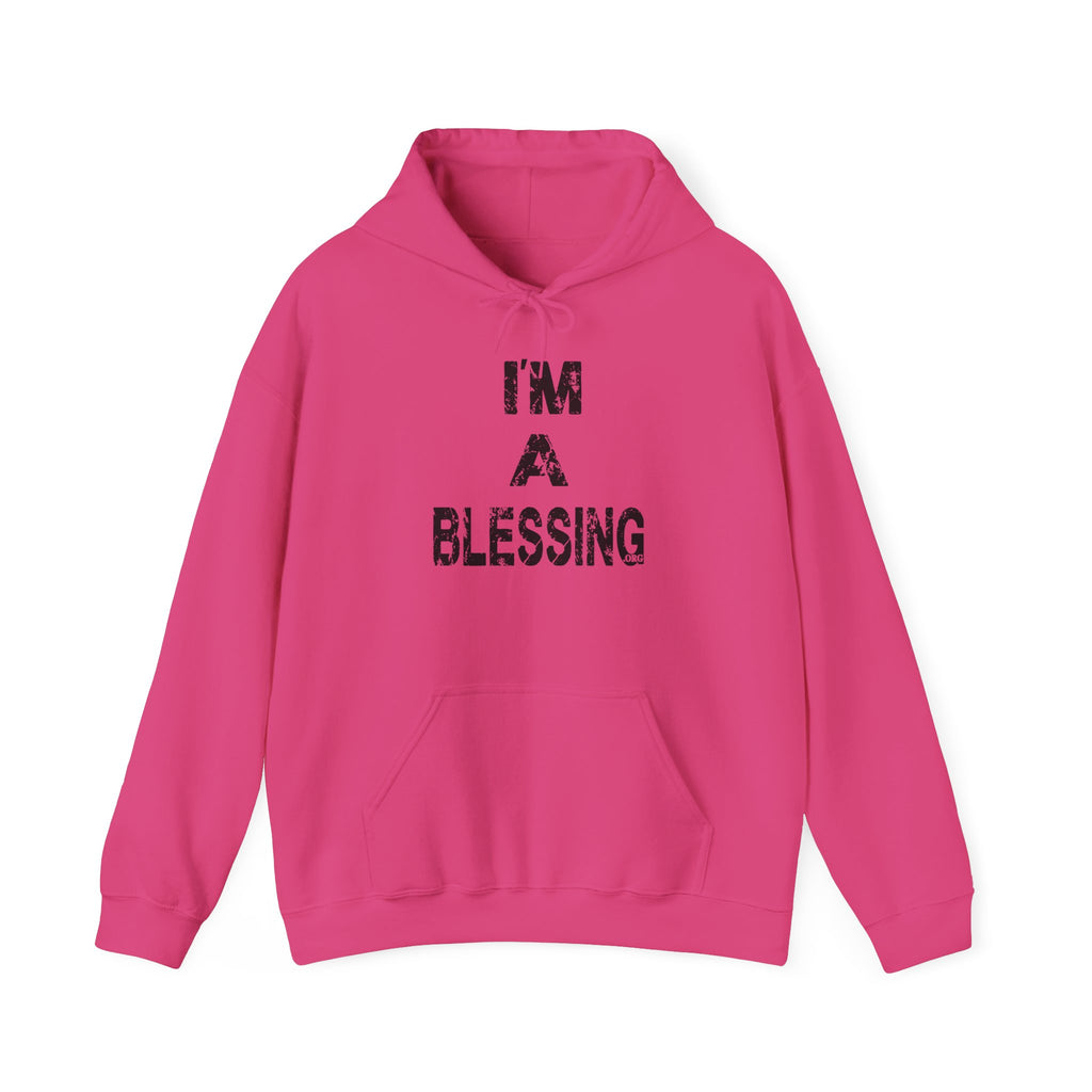 Unisex Heavy Blend™ Hooded Sweatshirt - "I'm A Blessing" Inspirational Hoodie