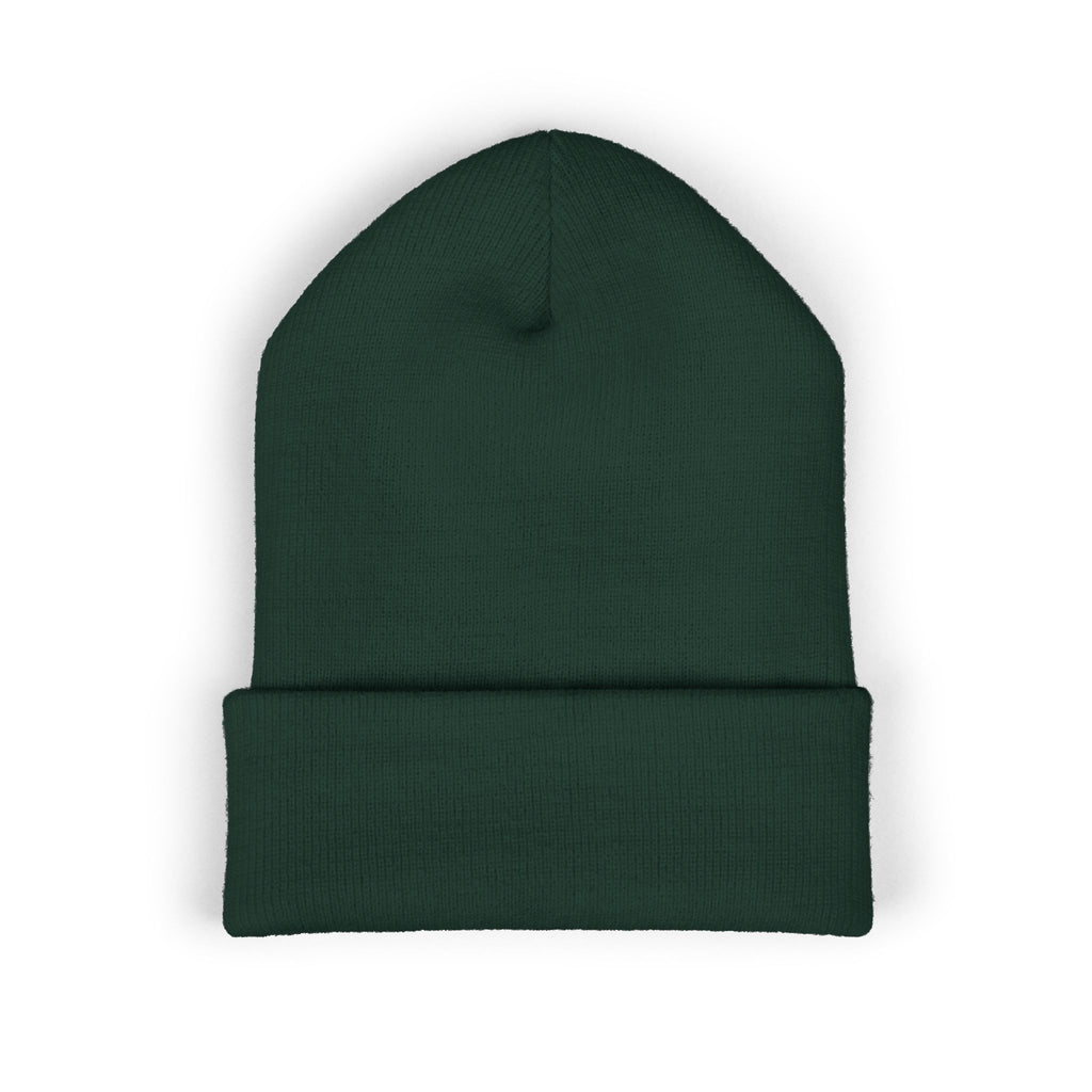 Copy of Embroidered Classic Cuffed Beanie - "I'm a Blessing" White Text