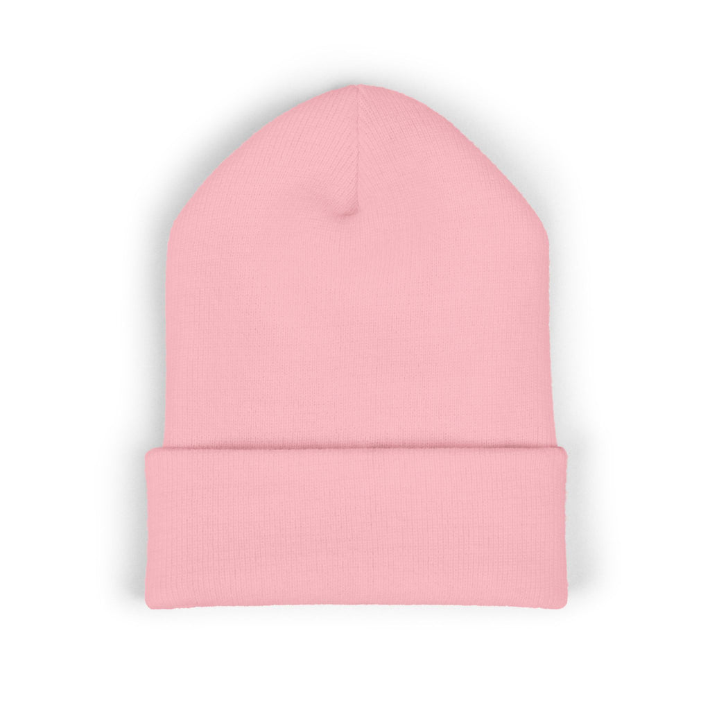 Embroidered Classic Cuffed Beanie - "I'm a Blessing" Black Text