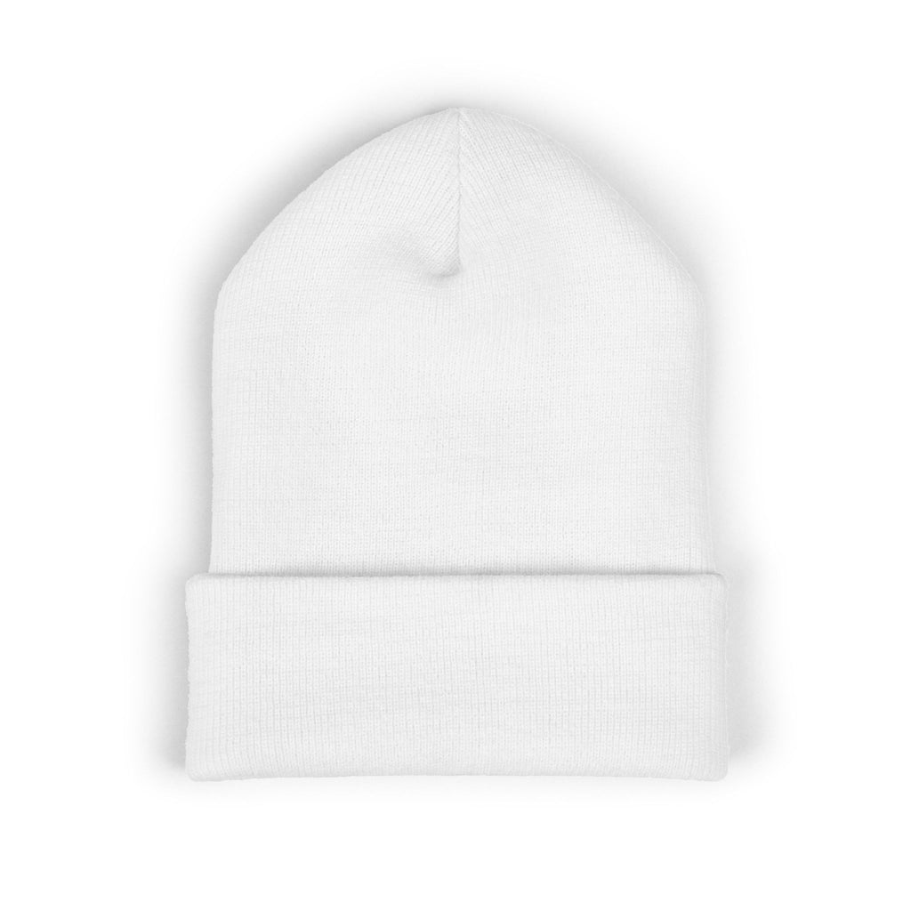 Embroidered Classic Cuffed Beanie - "I'm a Blessing" Black Text