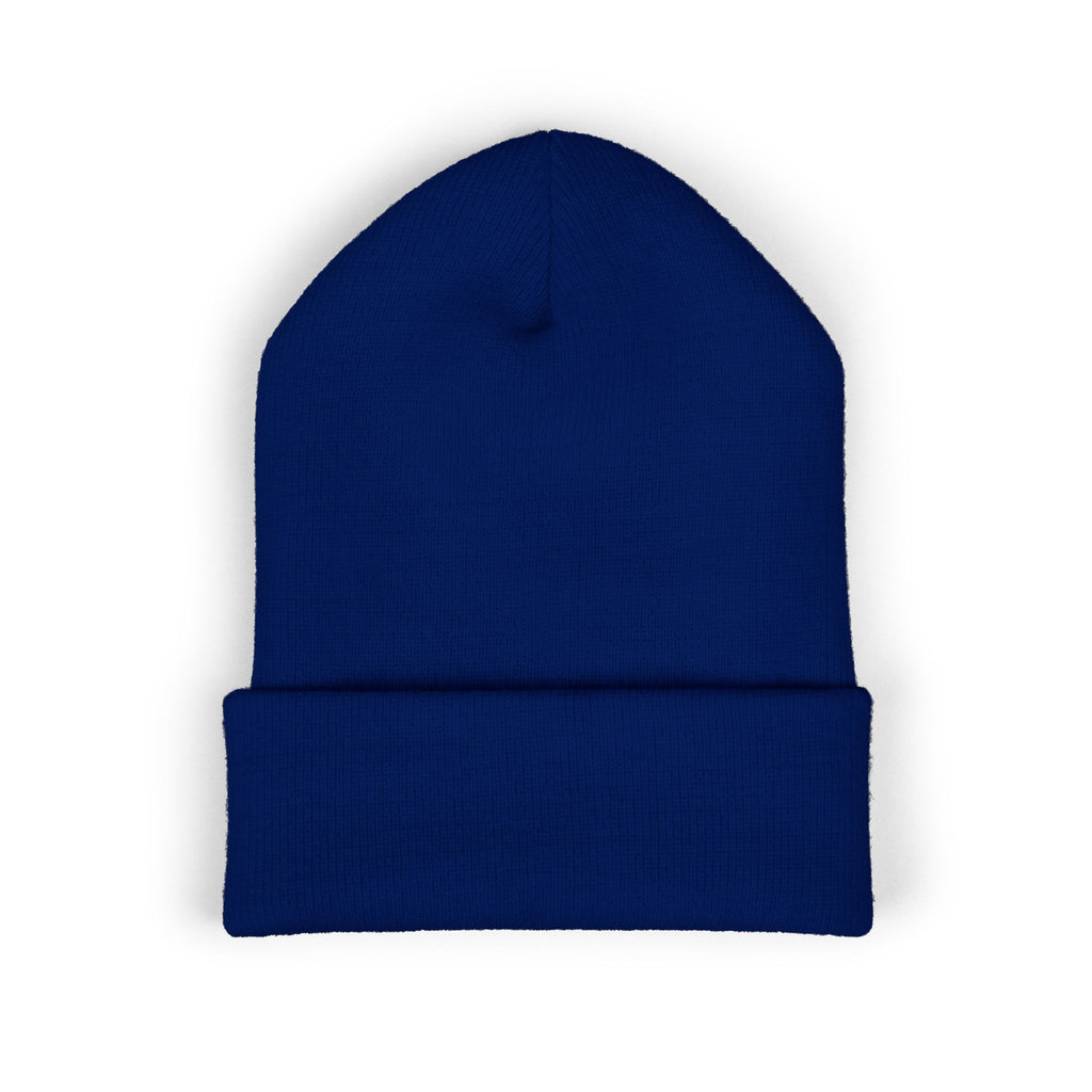 Copy of Embroidered Classic Cuffed Beanie - "I'm a Blessing" White Text
