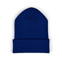 Copy of Embroidered Classic Cuffed Beanie - "I'm a Blessing" White Text
