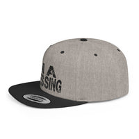 I'm A Blessing Flat Bill Snapback Hat - Positive Vibes & Inspirational Gift