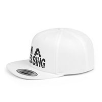 I'm A Blessing Flat Bill Snapback Hat - Positive Vibes & Inspirational Gift