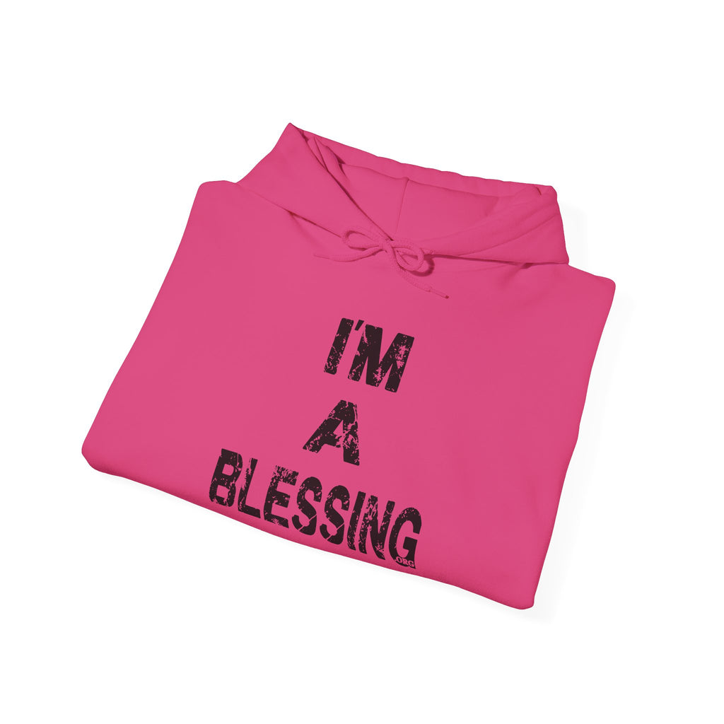 Unisex Heavy Blend™ Hooded Sweatshirt - "I'm A Blessing" Inspirational Hoodie