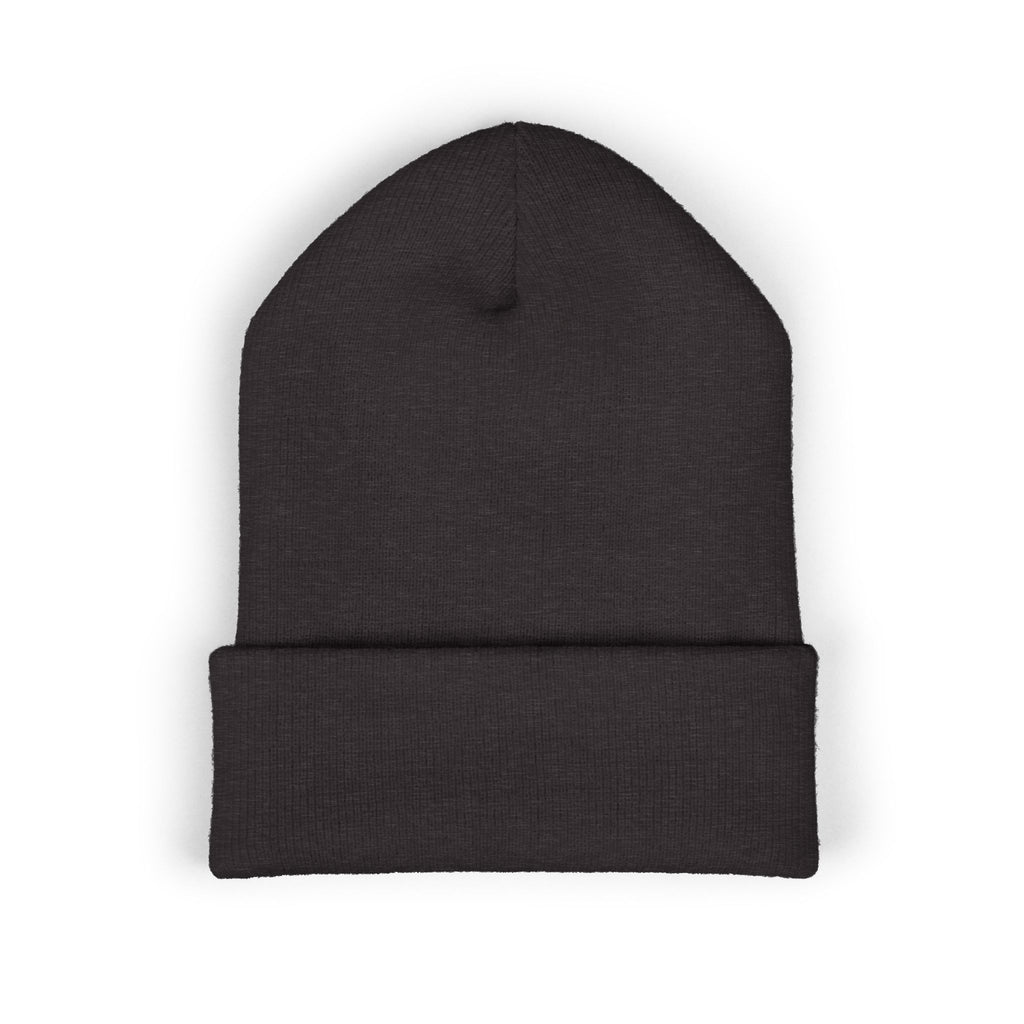 Copy of Embroidered Classic Cuffed Beanie - "I'm a Blessing" White Text