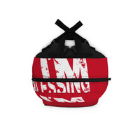 I’m A Blessing Backpack Red