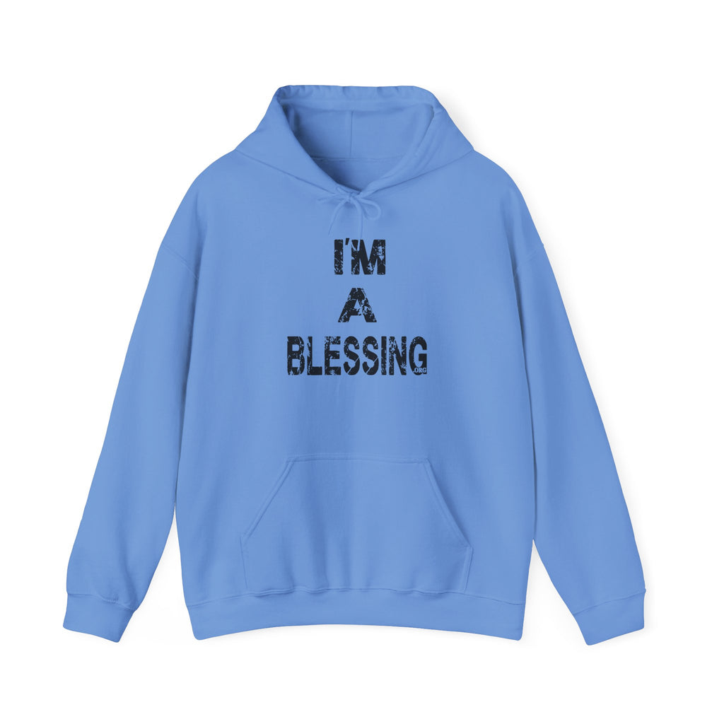 Unisex Heavy Blend™ Hooded Sweatshirt - "I'm A Blessing" Inspirational Hoodie