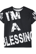 Kids Sports Jersey - I'm A Blessing Tee for Young Athletes