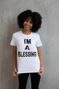 I'm a Blessing Inspirational Softstyle T-Shirt - 